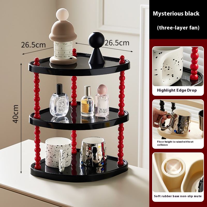 Ventilateur noir trois couches