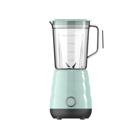 Mixeur Électrique à Bouton Poussoir en Acier Inoxydable 600ml, Vitesse Variable, pour Smoothies/Shakes, Moteur en Cuivre Pur, Usage Domestique