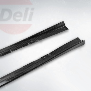 Piezas de automóvil de carbono de alta calidad para Subaru 14-18 Impreza WRX STI S4 VAB VAF VRSA1 extensión de falda lateral de fibra de carbono estilo - Product Image 3