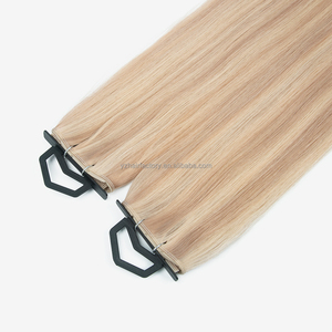 ผมต่อแบบธรรมชาติคุณภาพสูง ชนิด Butterfly Weft Genius Wefts แบบไร้รอยต่อ ผมเวอร์จิ้นแท้  แบบ Double Drawn - Product Image 2