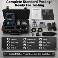 Détecteur de défauts ultrasonique portable, appareil NDT pour l'inspection des soudures d'acier dans l'aérospatiale, ferroviaire et naval