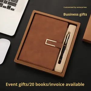 Set de Regalo Personalizable de Cuadernos de Negocios con Memoria USB, Cuadernos A5 y B5 para Eventos de Hoteles y Bancos - Product Image 3