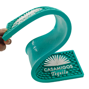 Tapis de bar en PVC <span class=keywords><strong>Casamigos</strong></span> <span class=keywords><strong>Tequila</strong></span>, tapis de bar en caoutchouc imprimé sur mesure, tapis antidérapant pour comptoir de bar, pub à domicile, usage commercial - Product Image 5
