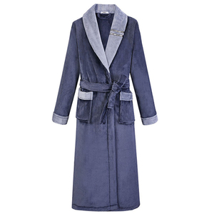 Vente en gros de Robes de bain pour Couple, vêtements de nuit d'hôtel en coton pour hommes et femmes - Product Image 6