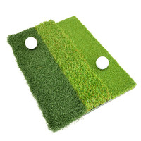 Tapis d'entraînement de golf BLG 3ZD-UF intérieur/extérieur 3-en-1 avec gazon multicouche