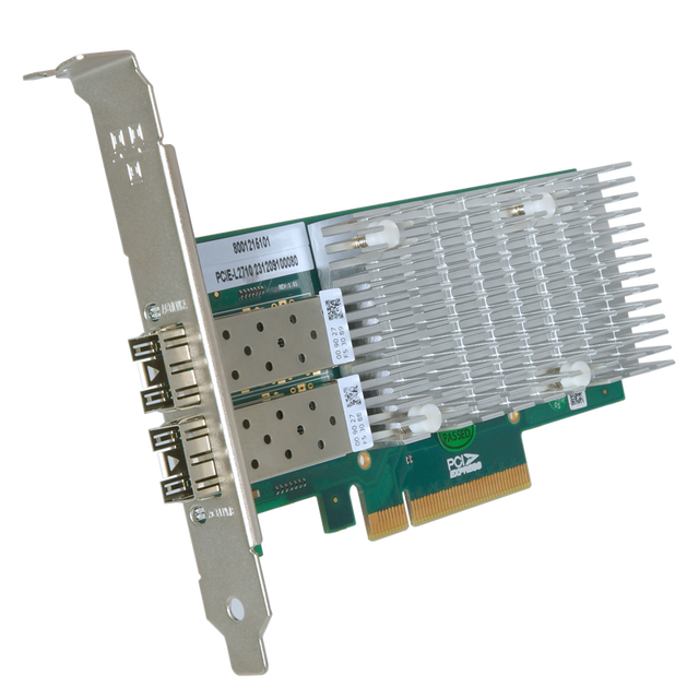 2XSFP +10GB Pci Express Optical Riser Card Dual Port Intel X710-Bm2 Expansion Pcie 8X Full Height Adapter Gigabit Network Cards