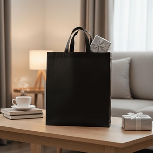 Promotional Reusable Foldable Custom Screen Pictures Printing High Quality Cheap Supermarket Colour Non Woven Shopping <b>Bag</b> - Product Image 4