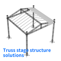Altura Altavoz Truss Line Array Altavoz Iluminación Truss Stand Tower Lift