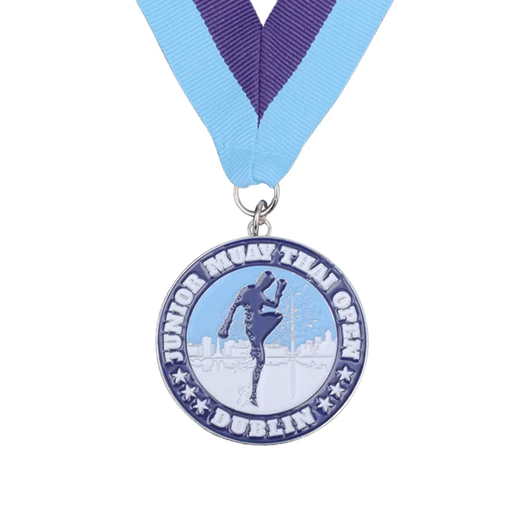Günstiger Preis Benutzer definierte Metall Emaille Medaille Entwerfen Sie Ihr eigenes Logo mma Turnier Mvp Muay Thai Medaille