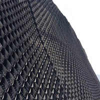 Geotech Outdoor HDPE Geocell Grid Paver Stabilisateur de gravier pour mur de soutènement conforme à la norme ASTM Vente en gros Mur de soutènement fabriqué en PE durable