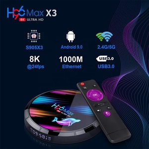 2020 nueva caja de tv Android H96 <span class=keywords><strong>MAX</strong></span> X3 S905X3 2G + 16G caja de tv Android 9,0 8K Media player Smart set top box STB H96MAX X3 - Product Image 6