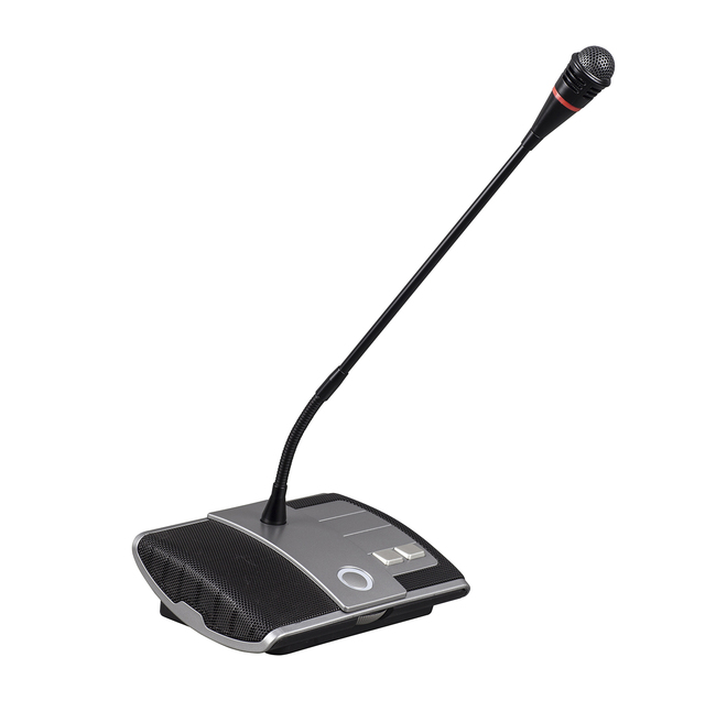 Digital Conference System DC-800 Series with Discussion Functions Microphones Chairman Unit with Priority to Mute Delegates