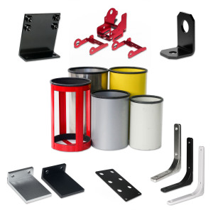 Hot bán tùy chỉnh chính xác dập l-hình mạ kẽm Khung uốn cong tấm chính xác chế tạo kim loại - Product Image 1