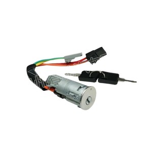 Renault Nissan Ignition <b>Lock</b> Cylinder 7700765533 7701475696 Silver Stainless Steel 2 <b>Keys</b> Cylindrical <b>Lock</b> - Product Image 1