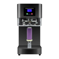 Máquina Selladora de Latas Automática, Selladora de Latas de PET, Selladora Eléctrica para Bebidas, para Tiendas de Té con Leche