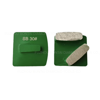 Bontai Scanmaskin 18 Platos Maquina Scanmaskin Segments de meulage pour outils diamantés à béton Redi Lock Scanmaskin