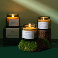 Velas perfumadas Luxury Forest Collection en caja de regalo para Navidad Día del Padre y cumpleaños-Venta al por mayor