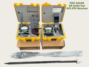 מקלט MINI RTK נייד מלא תכונות, גרסה בינלאומית FOIF A66AR, מצלמת AR, GPS למדידות קרקע, מקלט GPS GNSS - Product Image 1