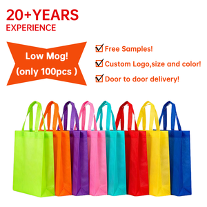 Wholesale Eco Recyclable Custom Personalized Non Woven Promotional Reusable Shopping Tote Bags with Custom Capacity - Product Image 4