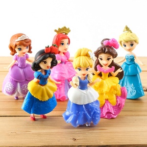 Muñecas de Acción de Princesas Adorables, Juguetes de PVC Clásicos y Hermosos, OEM/ODM - Product Image 6