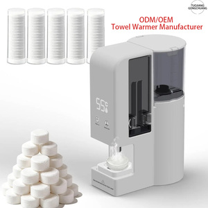 Dispensadores de toallas húmedas ABS a prueba de óxido, 20 unidades, máquina calentadora de toallas con certificación UL para spa médico y <span class=keywords><strong>hotel</strong></span>, venta al por mayor OEM - Product Image 1