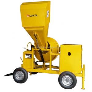 Betoneira LONTA JH500H 500L com 2 Sacos, Funil Hidráulico, Motor Diesel, Misturador de Concreto Autocarregável - Product Image 5