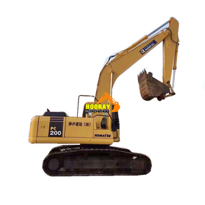 Excavadora de cadenas usada Komatsu PC200-7 de 20 toneladas con capacidad de cazo de 0.8-1.2m y potencia de 110kW en venta - Product Image 1