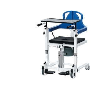 Handicap Elderly Patient Mover Transfer Lift Disabled Toilet Chair Commode Wheelchair Bathroom <b>Shower</b> Patient Transfer Chair - Product Image 4