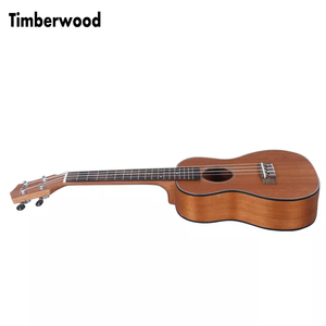 Wholesale Timberwood Brand Handmade 23 Inch Concert <strong>Ukulele</strong> Matte <strong>Paint</strong> Solid Mahogany for Beginner Guangdong Factory - Product Image 4