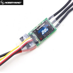 Contrôleur de vitesse électrique Hobbywing <span class=keywords><strong>FlyFun</strong></span> 30A 40A 20A V5 2-4S 2-6S pour avion RC, multicoptère, avion RC, hélicoptère - Product Image 3