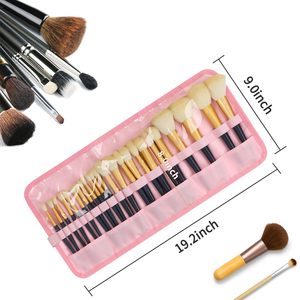Borsa Organizer per Pennelli da Trucco Professionale OEM Oxford con Finestra Trasparente, Colore Personalizzabile per Artisti e Viaggi - Product Image 2