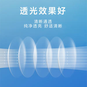 Lentes Progresivas de Campo Completo YuanDaVision 1.50 de Resina Anti-Radiación para Miopía, Visión de Cerca y Lejos - Product Image 4