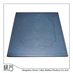 Ubin karet taman terkait karet bata pelapis untuk jalan luar ruangan - Product Image 2