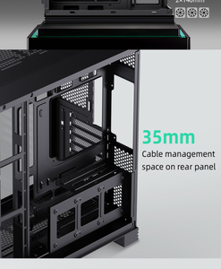 Caja de PC para Juegos Jungle Leopard AX-2 con Patas con Luces ARGB, Pantalla LCD de 142x428, Diseño sin Marco, Puertos USB 3.0/Tipo-C Dobles - Product Image 5