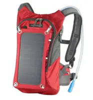 Рюкзак на солнечной батарее 7 Вт с зарядкой от солнечной панели для сотовых телефонов и устройства 5 В, сумка для гидратации источника питания
