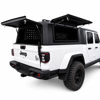 Auvent en aluminium 4x4 pour D-Max avec joint anti-poussière et compatible avec le porte-bagages de toit