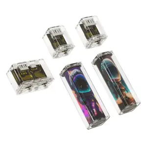 10000mAh 22.5w Transparent magnétique portable voiture grade 21700 cellules au lithium banque d'alimentation mobile