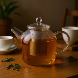 กาน้ำชา Bredemeijer รุ่น Minuet Santhee Solo ทำจากแก้ว พร้อมที่กรองชาสำหรับชงชา - Product Image 3