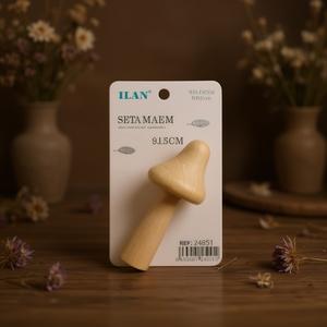 Fungo in Legno Ilan 9,5 Cm per Decorazioni con Fiori Secchi - Product Image 2