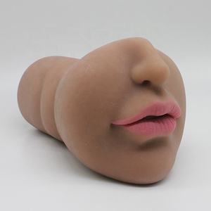 Poupée sexuelle réaliste en silicone souple couleur chair pour hommes, avec fonction de succion orale, de masturbation par langue et de stimulation du clitoris et du vagin. - Product Image 3