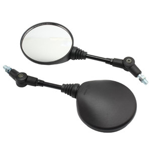 Espejo Retrovisor Redondo para Motocicleta ZUQING, ABS, KLX250, Plegable, Anticaídas, Accesorio para Turismo - Product Image 1
