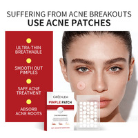Patchs Hydrocolloïdes Anti-Acné à l'Arbre à Thé et Centella Asiatica pour l'Amélioration des Pores et l'Action Anti-Imperfections, Convient à Tous Types de Peau