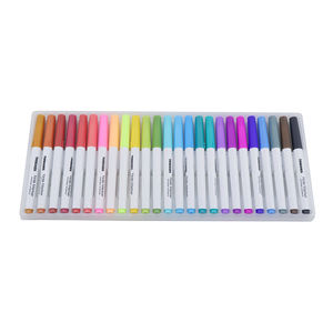 Factory Custom Stationery Set TWOHANDS 18 Colors Pastel <strong>Highlighter</strong> Marker Pen For DIY Drawing - Product Image 2