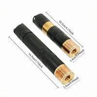 B025 Mini Allumeur Laser Portable Bleu Vert pour le Camping, Lampe Torche pour l'Allumage en Camping