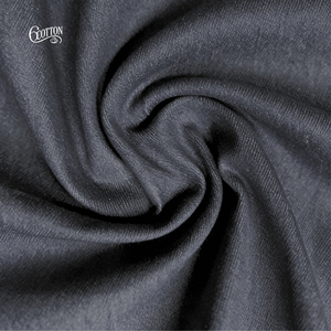 Tissu denim gris foncé SIXCOTTON 10,6 oz, 50/50 coton polyester, 180 cm, tissage sergé pour veste uniforme, Tela De Mezclilla Blanca - Product Image 3