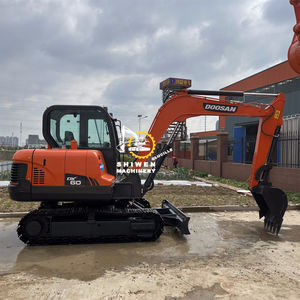 Pelle sur chenilles Doosan DX60 d'occasion de haute qualité à vendre petit moteur de noyau de machine de pelle comprenant les modèles DH55 DX70 DX75 DX80 - Product Image 2