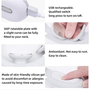 Lightweight Portable Neck Massager Rechargeable Electric Intelligent Neck Shoulder Massage With Heat - Product Image 4