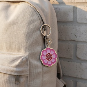 Multicolor Alloy Metal <b>Keyring</b> Fashion Luxury Style Multi-Color Printed Irregular Shape Anniversary Gift Taiwan Fashion Trend - Product Image 4