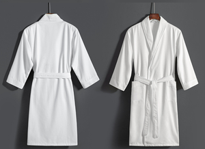 <span class=keywords><strong>Peignoir</strong></span> long léger en flanelle double couche, doux, luxueux et élégant pour <span class=keywords><strong>femme</strong></span>, cadeau idéal pour les couples - Product Image 3