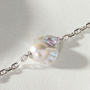 Gelang Mutiara Barok Rantai & Link Perak 925 Trendi Baru <span class=keywords><strong>2026</strong></span> - Product Image 6